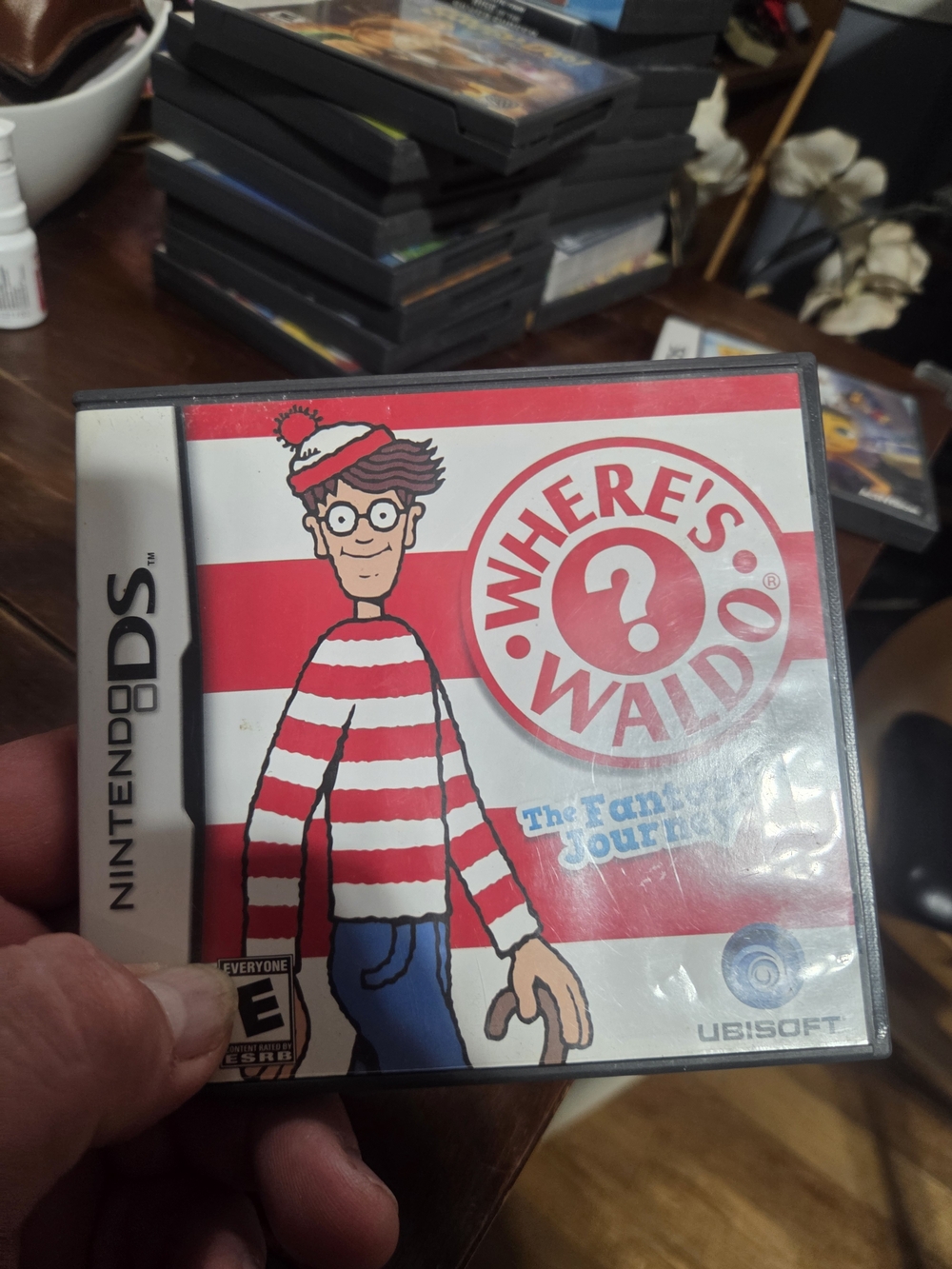 Where's Waldo? (Where's Wally?) Nintendo DS Video Game - Red & White